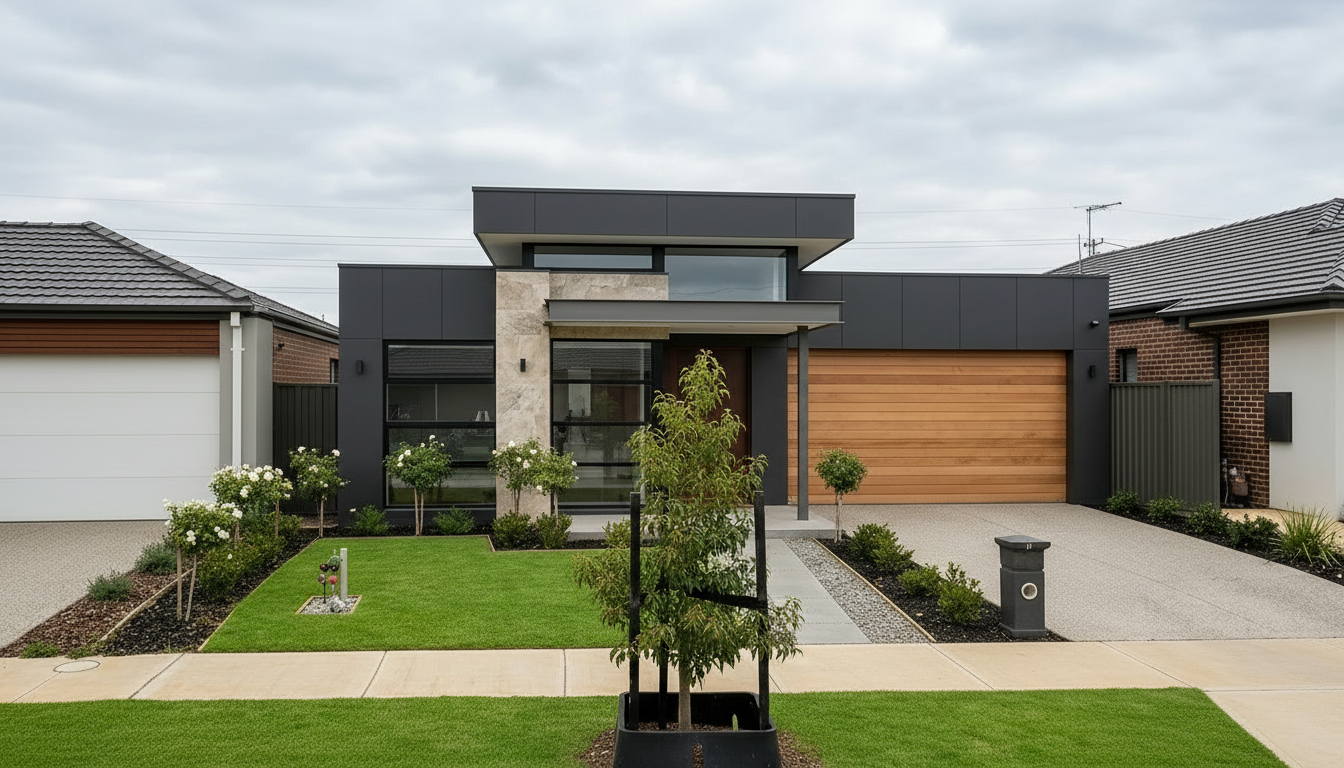 12 Tayrona — exterior front elevation, daytime